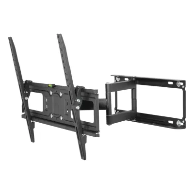 Soporte de Pared Articulado Pantallas desde 40" hasta 75" / Extensión 415mm / Capacidad 90 lb (41kg) / VESA 200x100 hasta 600x400mm / Pivote ±90° / Inclinacion +15°