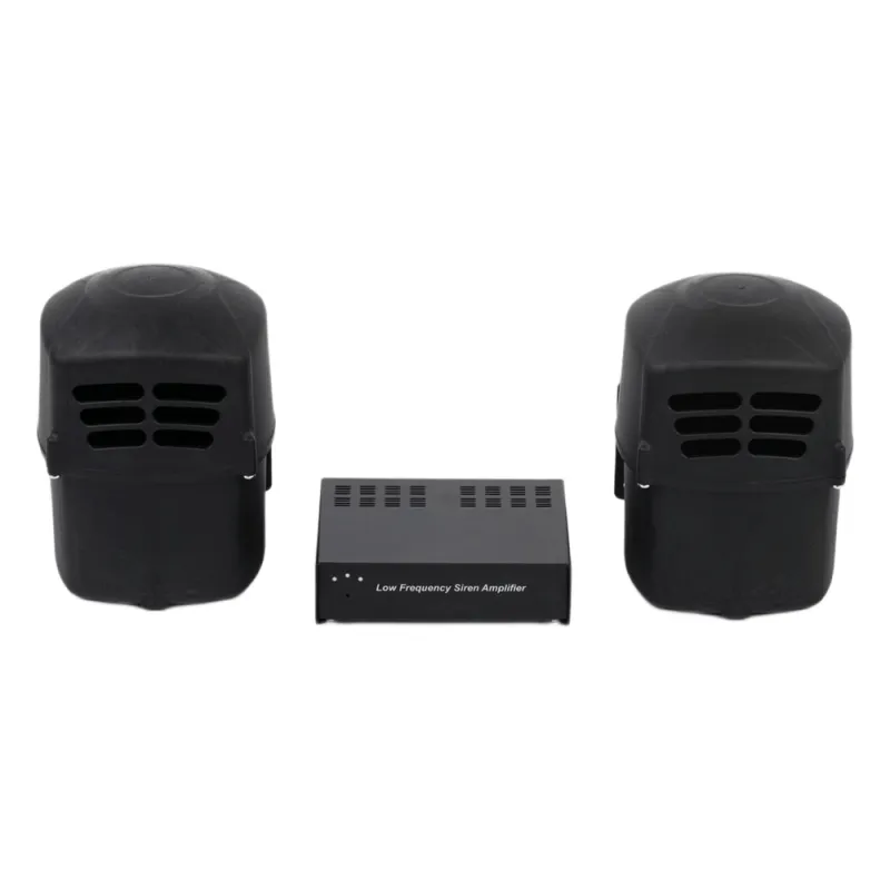 Sirena 8 ohms y Bocina 16 ohms de baja frecuencia para vehículos de emergencia