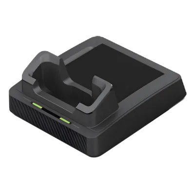 Cuna de Carga para PDA / DS-MH1421-202 / Carga Simultánea Dispositivo y Batería / Alimentación AC 100-240V / Salida DC 12V 2A / 0°C a 55°C