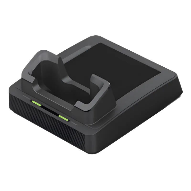 Cuna de Carga para PDA / DS-MH1421-202 / Carga Simultánea Dispositivo y Batería / Alimentación AC 100-240V / Salida DC 12V 2A / 0°C a 55°C