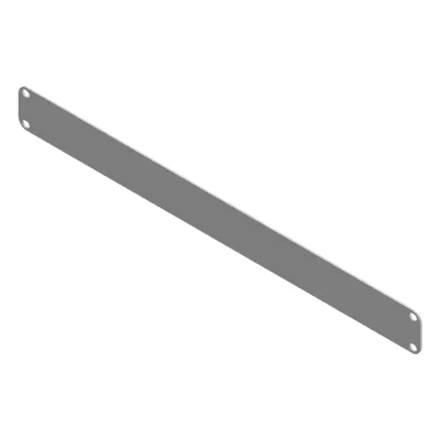 Tapa Ciega para Rack / 1 Unidad (1U) / 19 Pulgadas / Acero Calibre 14 / Pintura Electrostática Blanca / 483 x 44 mm (19 x 1.73 in)