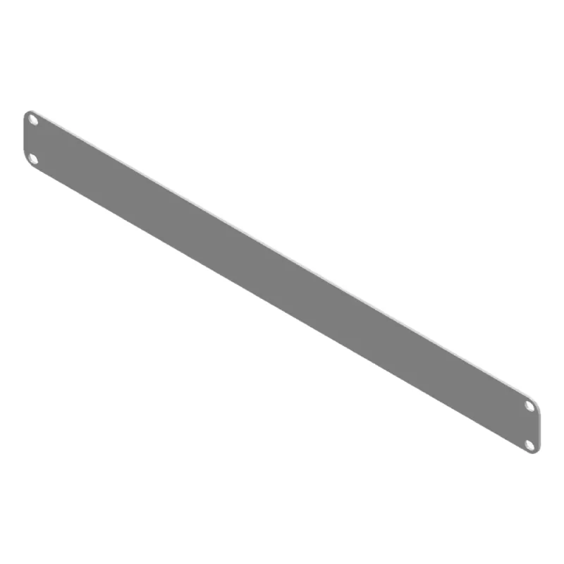 Tapa Ciega para Rack / 1 Unidad (1U) / 19 Pulgadas / Acero Calibre 14 / Pintura Electrostática Blanca / 483 x 44 mm (19 x 1.73 in)