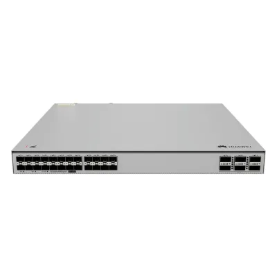 Switch 10GE Core / 24 Puertos 10GE SFP+ / 6 Puertos 100GE QSFP28 / Switching 1680 Gbps / Forwarding 1250 Mpps / iStack / Gestión Cloud / SME