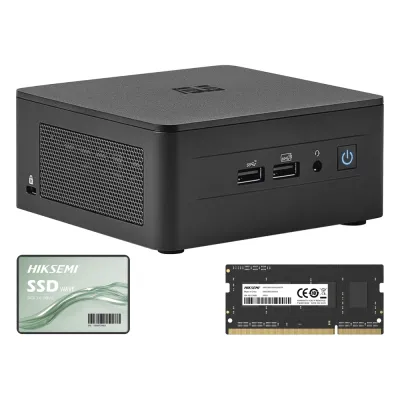 Kit / Mini PC NUC Barebone / Core I7 /bluetooth / Incluye memoria 16GB / Incluye 512 SSD / No incluye sistema operativo