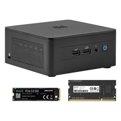 Mini PC Kit / Intel Core i7-1360P / 8 GB RAM / 256 GB SSD / HDMI Múltiples Pantallas / Formato Compacto