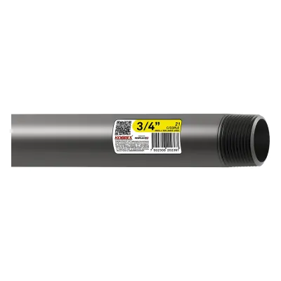 Tubo Conduit Pared Gruesa de Acero Galvanizado de 1" x 3 m / Recubrimiento Zinc Interior y Exterior / Inmersión en Caliente / Etiqueta Amarilla / NMX-J-535-ANCE