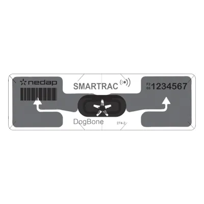 Etiqueta UHF para Exterior / Identificación Vehicular / Pasiva EPC Gen 2 / Alcance 12 m (40 ft) / IP65 / Formato Pegatina Transparente / Resistente a Vandalismo y UV