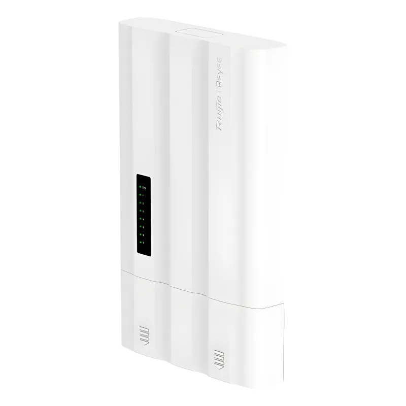 Switch PoE para Exteriores / 7 Puertos Gigabit / 5 RJ45 + 2 SFP / PoE+ 60W / ERPS / IP65 / -30°C a 65°C / Gestión Cloud / Capa 2 / Fanless