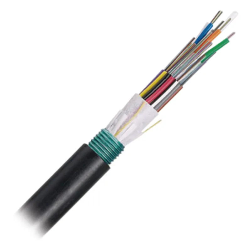 Cable de Fibra Óptica de 12 Hilos, OSP (Planta Externa), Armada, 250um, Monomodo OS2, Precio Por Metro