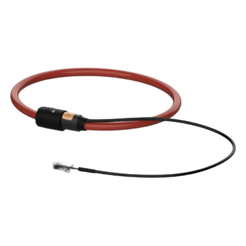 Bobina Rogowski Rs1000 / Rango 50-13000 A / Salida 500A/30mV / Banda 10Hz-1MHz / Precisión ≤1% / Aislamiento 10kV / Cable RJ11 1m
