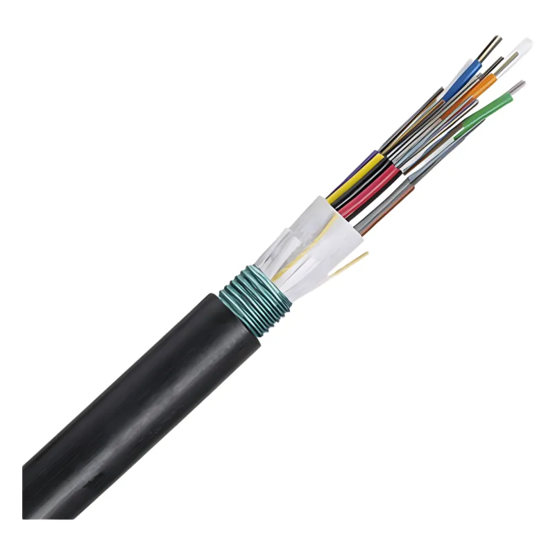 Cable de Fibra Óptica 6 Hilos, OSP (Planta Externa), Armada, MDPE (Polietileno de Media Densidad), Multimodo OM4 50/125 Optimizada, Precio Por Metro