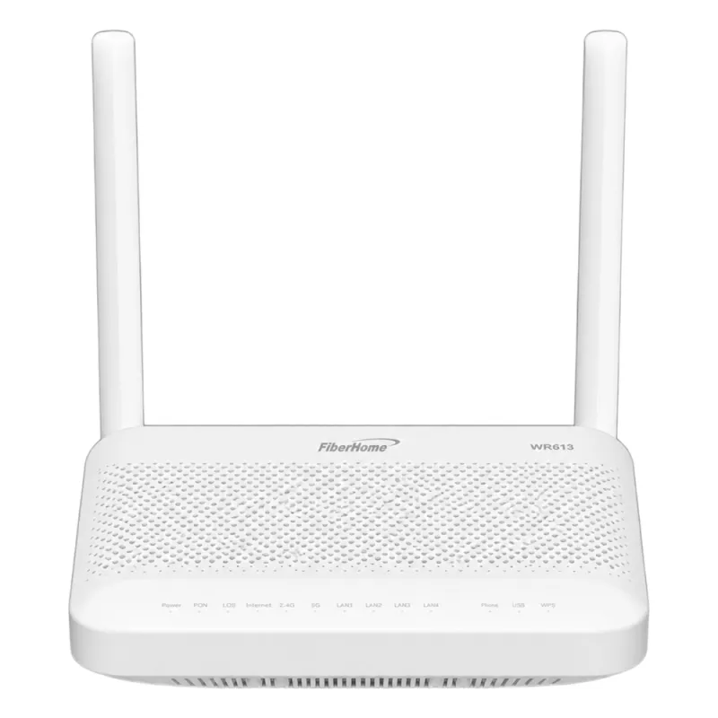 ONU GPON Wi-Fi 7 BE3600 (2.4/5 GHz), Compatible con OLT de Terceros, 1 Puerto 2.5GE + 3 Puertos GE, 1 POTS , 1 USB 2.0