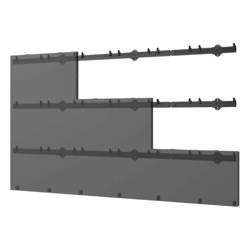 Sistema de Montaje Universal para paneles LED dvLED / SEAMLESS Connect / 6x4 Paneles / Capacidad (409.1 kg) / Aluminio / Ajuste de Precisión / Hasta 3.60 x 1.35 m m