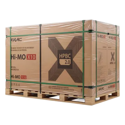Pallet Con 36 Modulos LR772HVH645MLONGi Hi-MO X10 Explorer / 645 W / HPBC 2.0 / 23.9% Eficiencia / Monocristalino