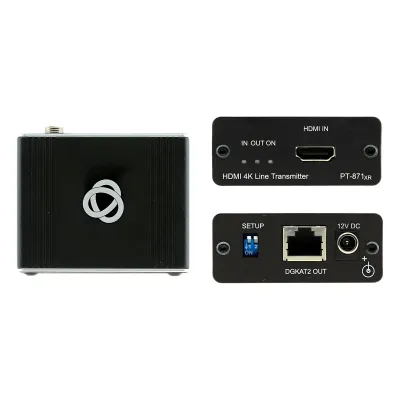 Kit Extensor HDMI 2.0 | DGKat™ 2.0 | 4K@60Hz (4:4:4) HDR | HDCP 2.2 | Alcance 60 m (196.9 ft) 4K60 4:4:4 | 70 m (229.7 ft) 4K60 4:2:0 | Alimentación Bidireccional | Compresión de Bajo Nivel | Latencia Cercana a Cero | Audio 32 Canales