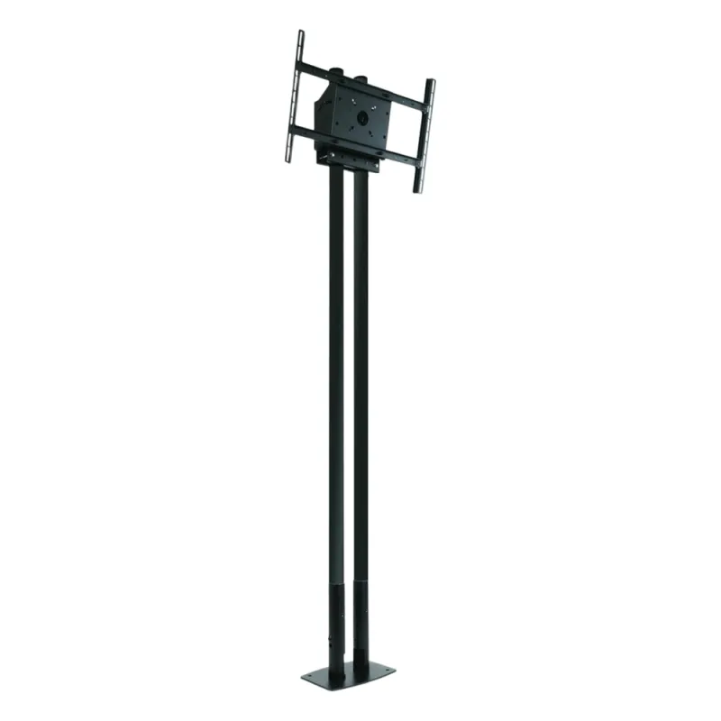 Soporte de Piso Dual Pole para Pantallas 46" a 90" / Carga Máxima 211 lb (96 kg) por Pantalla / VESA hasta 600 x 400 mm / Postes Extensibles 78" (2 m) / Gestión Integrada de Cables / Inclinación +20° a -5°