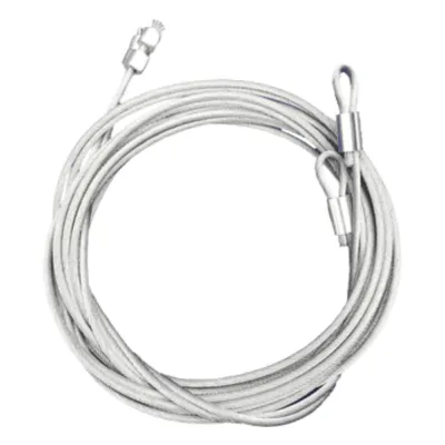 Cable P/ Puertas D/ Garage D/ 7 Pies D/ Alto.