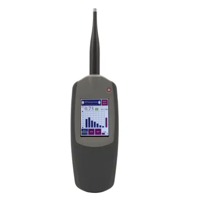 Medidor de Inteligibilidad del Habla STIPA / STI Completo / Pantalla Táctil Color / Medición Acústica Profesional / Certificación de Espacios