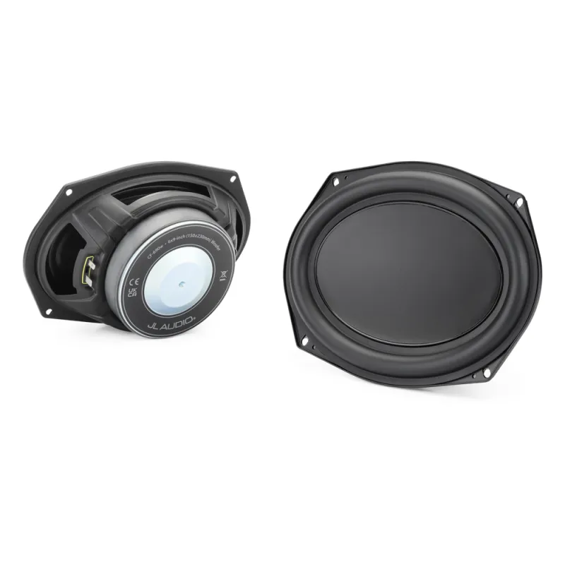 JL Audio® / Car Audio / Par de Bocinas 6 x 9 pulgadas / Potencia RMS 100 W / Cono de Polipropileno Mineral / Respuesta 36 Hz-20 kHz / Impedancia 4 ohm / Conectores Espada