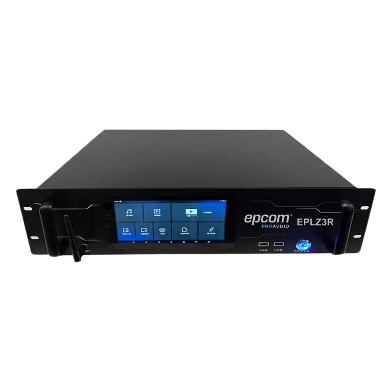 Grabador y Controlador Central Multimedia Automatizado / Chasis Rack 2U / Android OS Embebido / CPU Quad-Core / 4 GB RAM Industrial / 32 GB SSD / 4 Puertos DMX512 Fotoeléctricos Aislados / 2048 Canales Nativos Expandibles a 4096 / 4 Puertos Gigabit