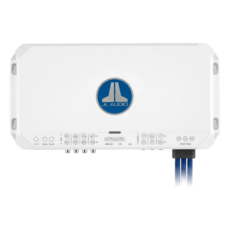 JL Audio MVi / Amplificador Marino 5 Canales / 700 Watts RMS / Clase D / DSP Integrado / MV700/5i