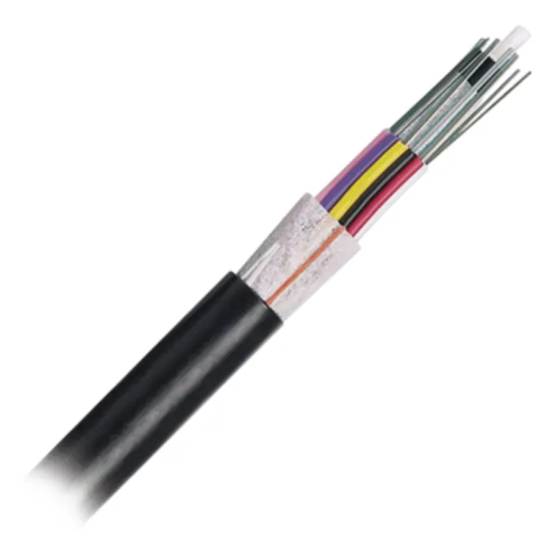 Cable de Fibra Óptica 6 Hilos, OSP (Planta Externa), No Armada (Dieléctrica), MDPE (Polietileno de Media Densidad), Multimodo OM4 50/125 Optimizada, Precio Por Metro