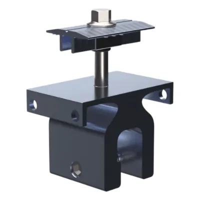 Soporte de Montaje Solar BaseGrip Mid /Sujetador Intermedio para Lamina/ Sin Rieles / Lámina Engargolada /