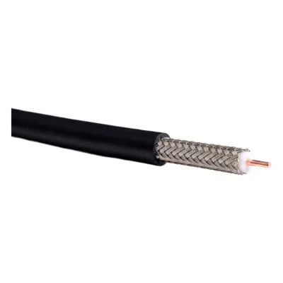 Carrete de 305 Metros (1000 Pies) de Cable Coaxial Tipo RG-58, Conductor de Cobre Sólido
