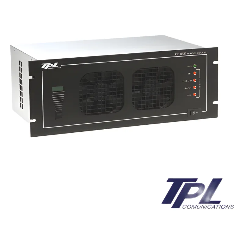 Amplificador de ciclo continuo ideal para repetidor de 935-941 MHz, Potencia Entrada 350 mW / Salida 125 W (controlable).