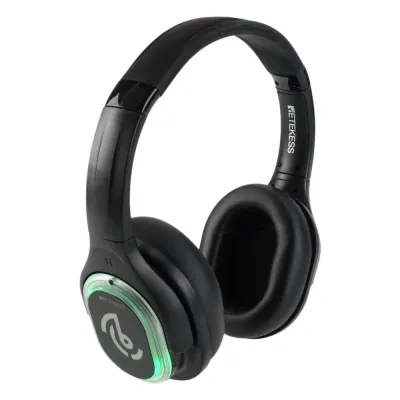 Auriculares Receptores para Discoteca Silenciosa / 3 Canales / Sonido Hi-Fi / LED Tricolor / Alcance 300 m (984.3 ft) / Batería 12 Horas / Compatibles con TA003