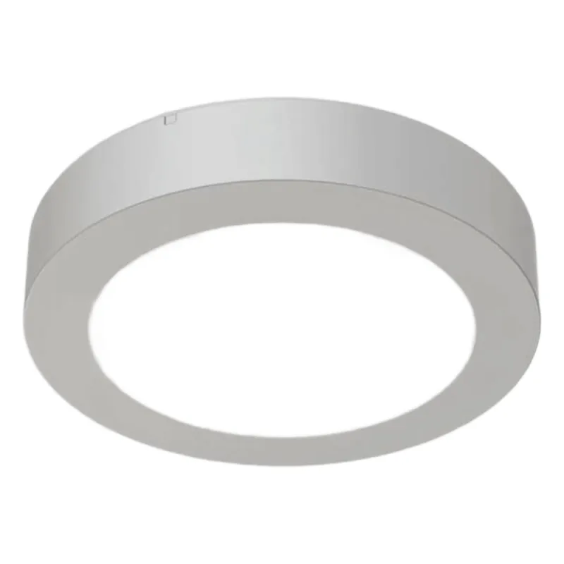 Luminaria LED Redonda de 6" / Montaje Superficial / 3 Temperaturas Seleccionables 3000K-4000K-5000K / 90 CRI / 120 V / Áreas Húmedas / Certificada T24 JA8-2019