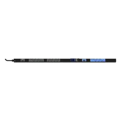 PDU Inteligente Enlogic Advantage MS / 24 Tomas (20) C13 + (4) C19 / 208 Vca Monofásico 30 A (24 A) / 5.0 kVA / Monitoreo por Entrada y Switcheo por Toma / 0U Vertical 1.75 m (5.7 ft)