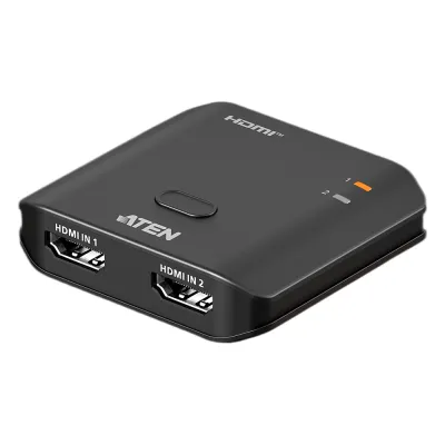 Switch HDMI 2 Puertos 8K Essentials | 48 Gbps | 8K @ 60Hz y 4K @ 120Hz | RapidSync™ | HDR10+ | VRR | ALLM | HDCP 2.3 | Audio LPCM 7.1 | Diseño Compacto