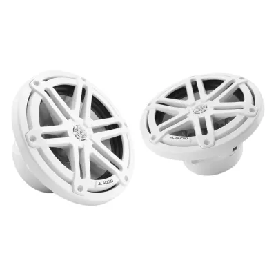 Par de Bocinas Náuticas JL Audio M3 / 7.7 Pulgadas / Rejilla Deportiva Blanca