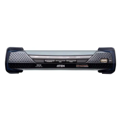 Receptor KVM over IP 2K DVI-D Dual-Link | Dual SFP | PoE | Resolución hasta 2560 x 2048 | Transmisión sin pérdidas | Alimentación redundante | Gestión Centralizada CCKM