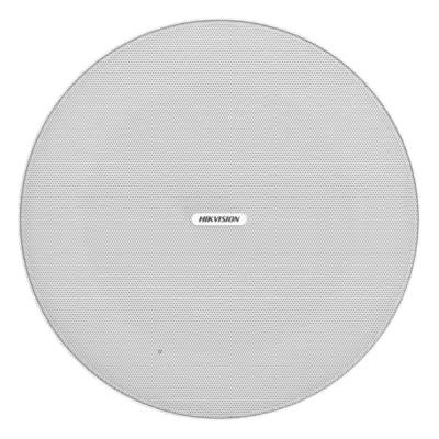 Bocina (Altavoz IP) Con Bluetooth | Montaje en plafón | 10 Watts | No requiere amplificador | Tweeter 1.0 pulgadas | Woofer 6.5 pulgadas| Entrada de alarma | PoE+ | Soporta bocinas auxiliares | Voceo en tiempo real | Alarma Programable | Sín