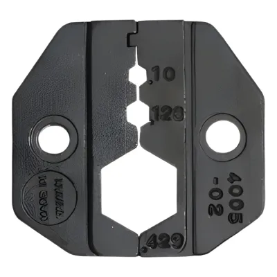 Mordaza para Plegar Conectores de Anillo en RG-8/U, RG-213/U, RG-214/U, 9913 y CNT-400 en tamaños 0.100", 0.128" y 0.429".