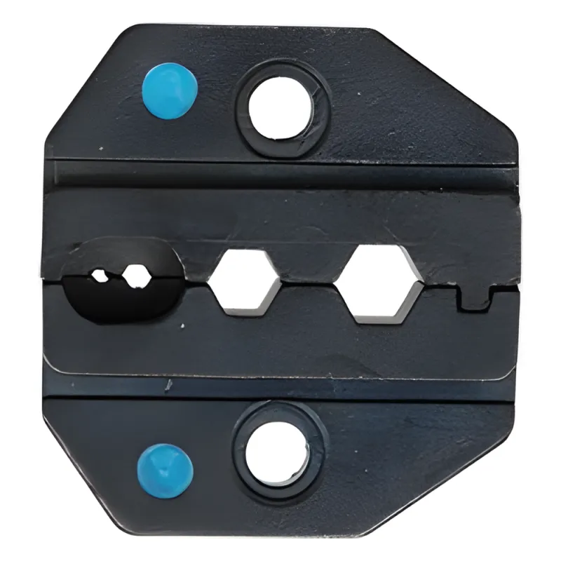 Mordaza para Plegar Conectores de Anillo en RG-58/U, RG-174/U y RG-316/U en tamaños de 0.213", 0.178", 0.068" y 0.042".