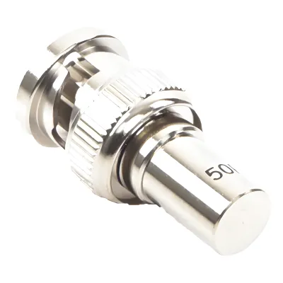 Carga Resistiva de 50 Ohm en BNC Macho, 1/2 Watt, CD-1.5 GHz.