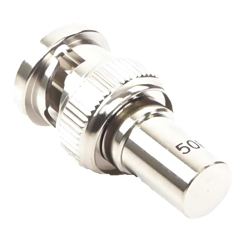 Carga Resistiva de 50 Ohm en BNC Macho, 1/2 Watt, CD-1.5 GHz.