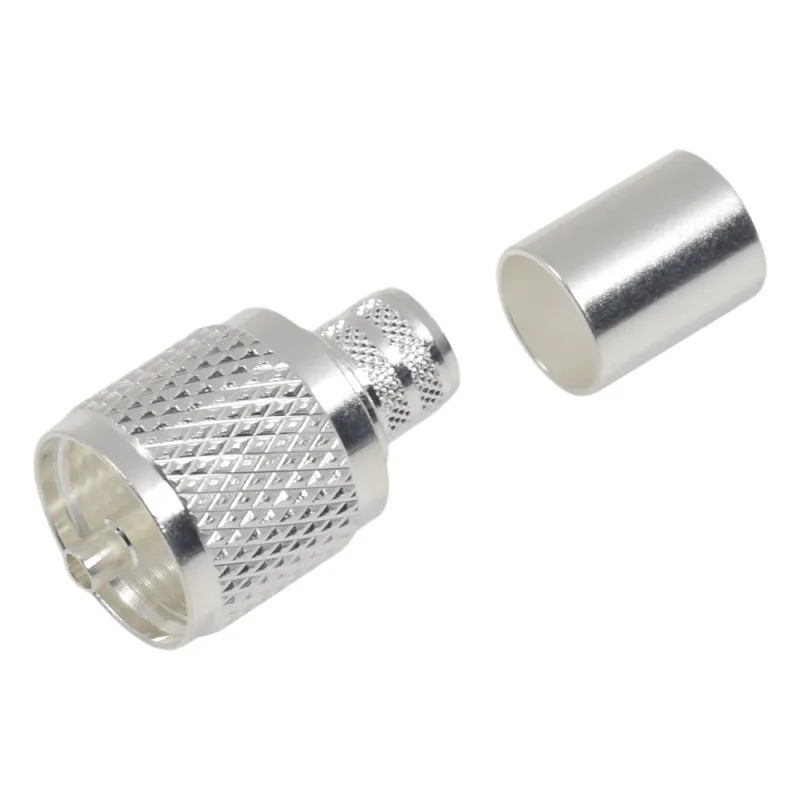 Conector UHF macho (PL-259) para LMR-400, 9913, CTN-400, 7810A, 8214, RG8/U-SYS, RFLASH-1113