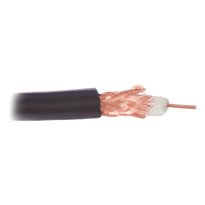 RG59 Coaxial / para Video / 305 Metros (1000 Pies) / HECHO EN MÉXICO / Optimizado para HD / Intemperie