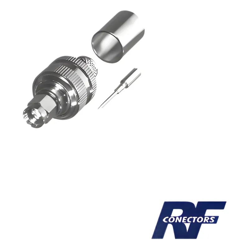 Conector SMA Macho para cable BELDEN 9913, 7810A, 8214; ANDREW CNT-400; SYSCOM RG8/U-SYS, RFLASH-1113.