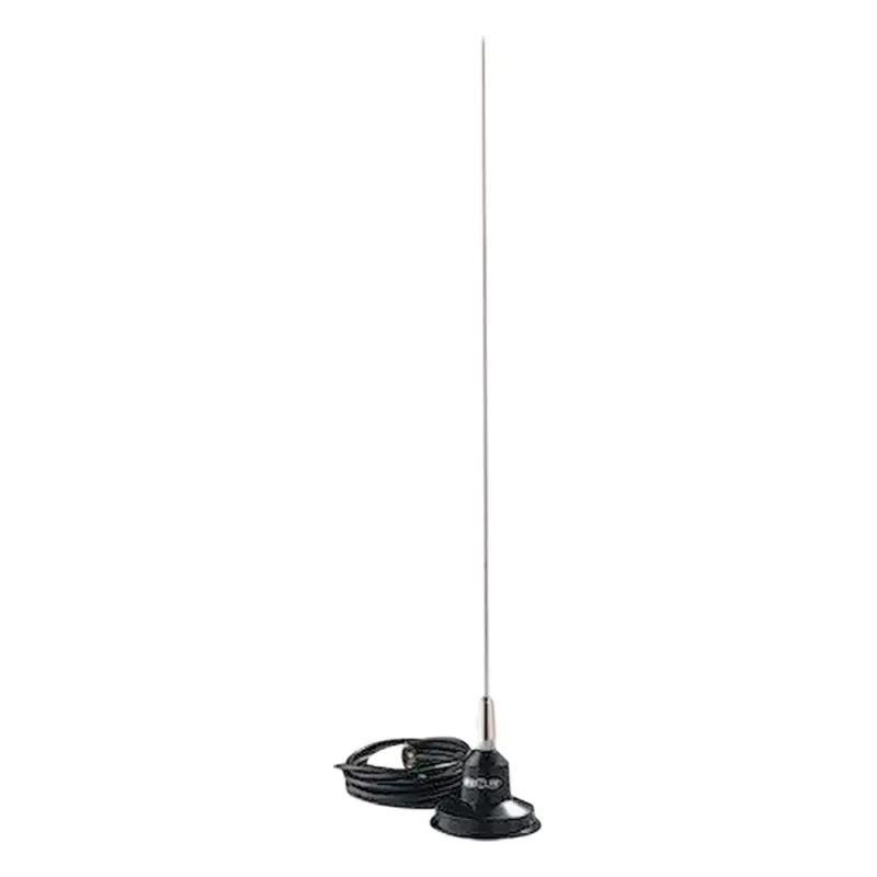Antena VHF Móvil Con Montaje Magnético y Conector UHF Macho, 148-174 MHz