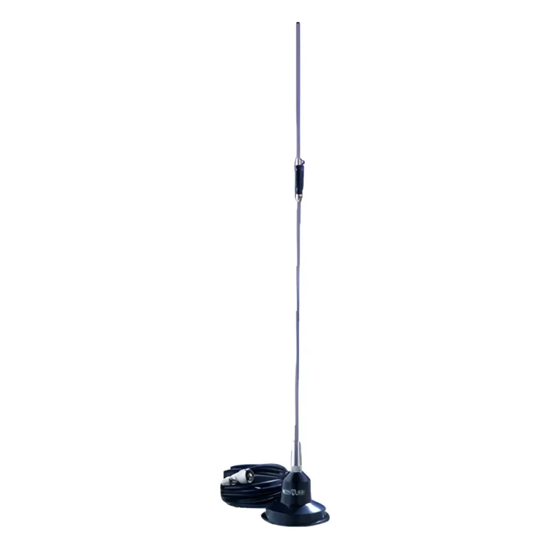 Antena móvil UHF, 450-470 MHz, 5.2 dB, montaje magnético, conector mini UHF Macho