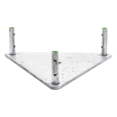 Base para Torre Sección STZ30G Galvanizada por Inmersión en Caliente.
