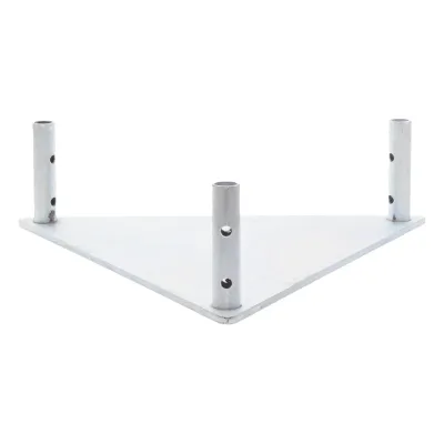 Base Triangular para Tramo STZ45 Galvanizado Electrolítico.