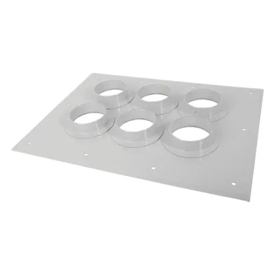 Placa Pasamuro con Capacidad de 6 Botas de 4