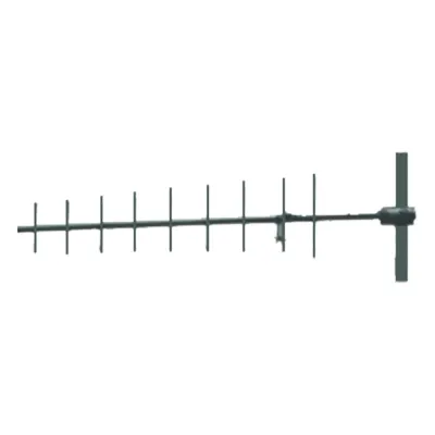 Antena Yagi Direccional de 450-470 MHz, 9 Elementos, 11 dB, 15 MHz, 300 Watt, UHF Hembra.