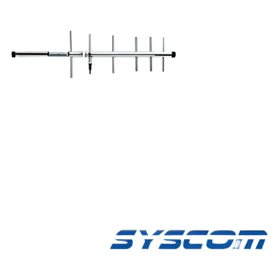 Antena Base, Direccional, Rango de Frecuencia 896 - 970 MHz (Yagi 6 elementos).